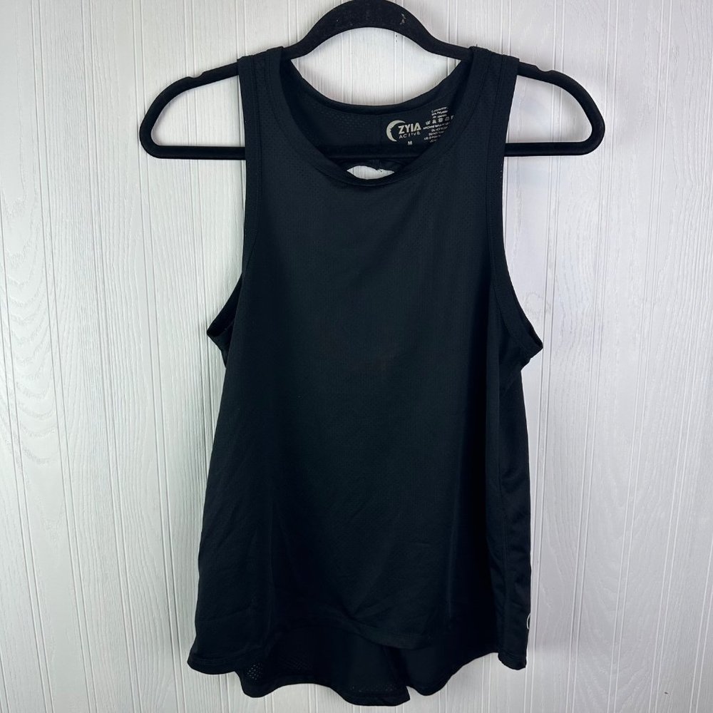 Zyia Active Black Workout Tank top size‎ Medium
